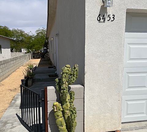 front entrance with gate