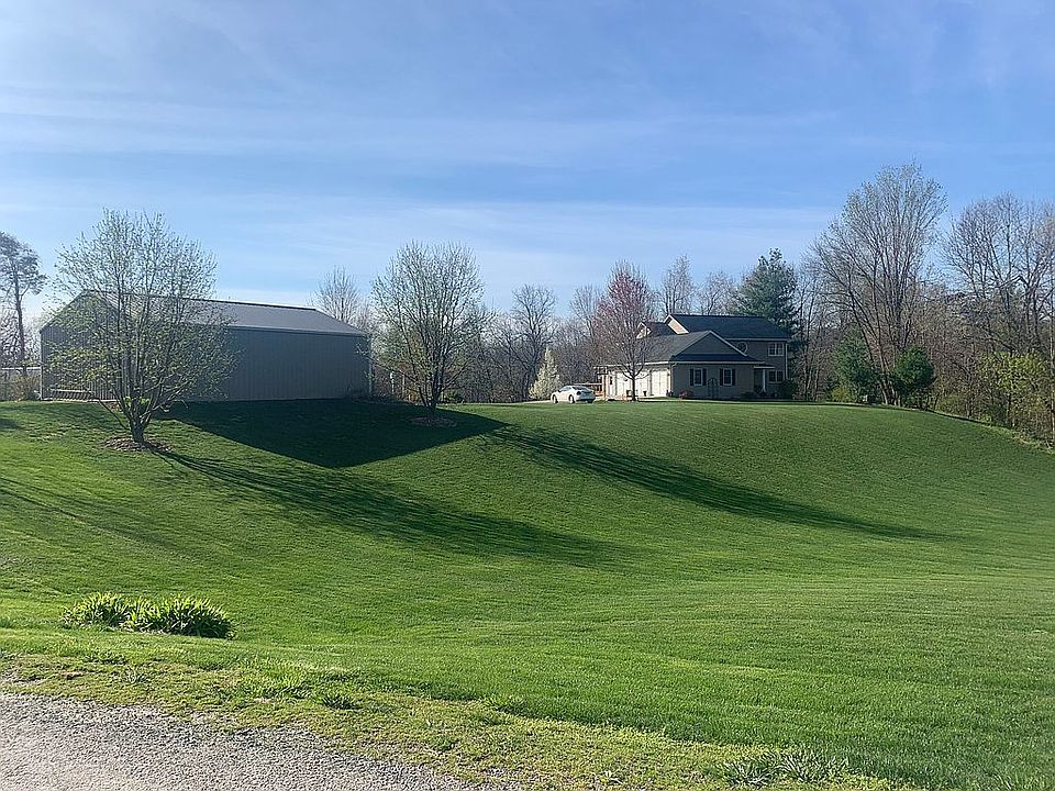Front view of yard & house
