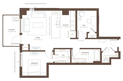Floor plan Fiddle Fig