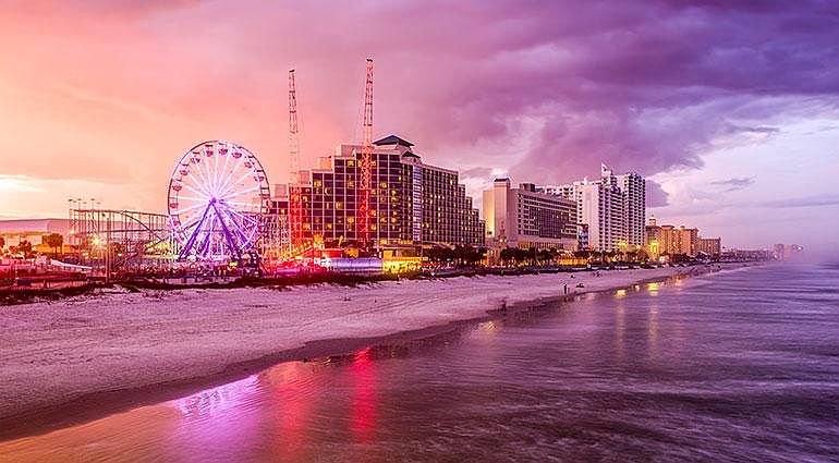 Daytona Beach is Jumping with FUN. Great Beaches, Entertainment and Housing !! Listed in the the Top 10 Real Estate Values in all of America.