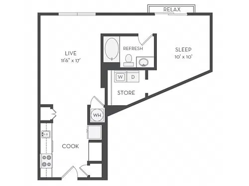 Floor plan The Diesel