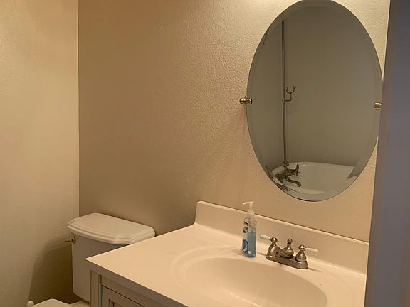 2 large bathrooms. And a 1/2 bath