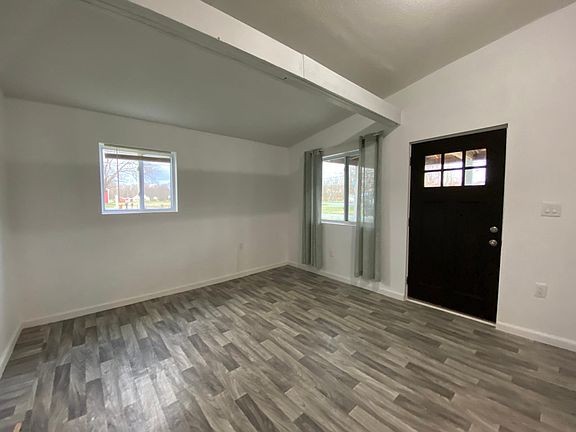 Living Room with High Ceiling