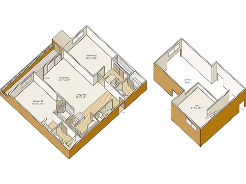 Floor plan B2LR