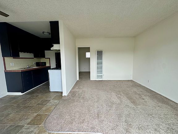 View from entrance into apartment