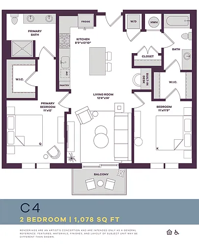 Floor plan C4