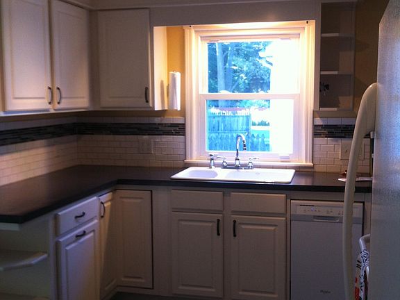 Kitchen from hall entrance