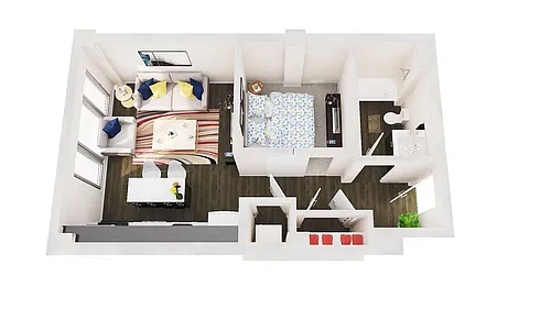 Floor plan 206