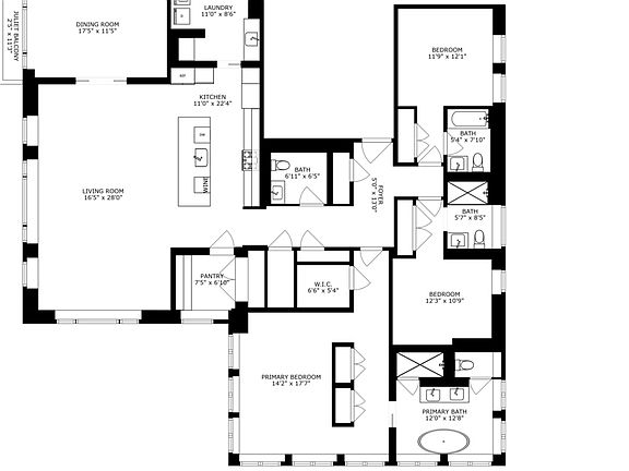 2nd image of 555 W 22nd St #22BW