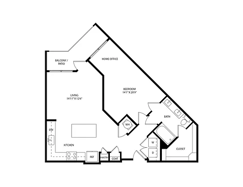 Floor plan A4 - Essential Living