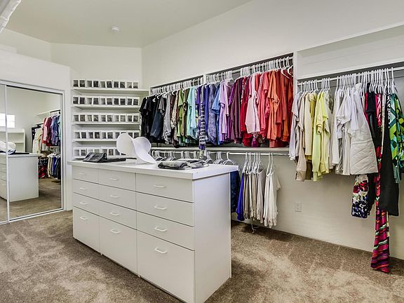 Master bedroom closet
