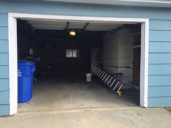 Attached garage. 