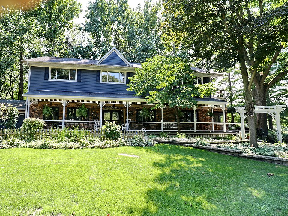 Wrap around porch.