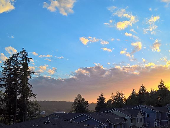 Redmond sunset from deck