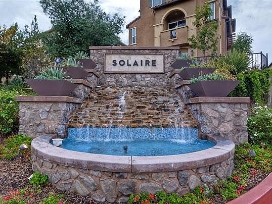 Project Entrance w/ Water Feature.
