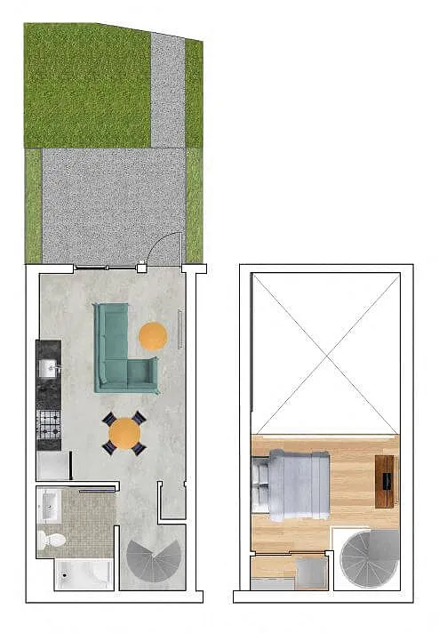 Floor plan Loft 1