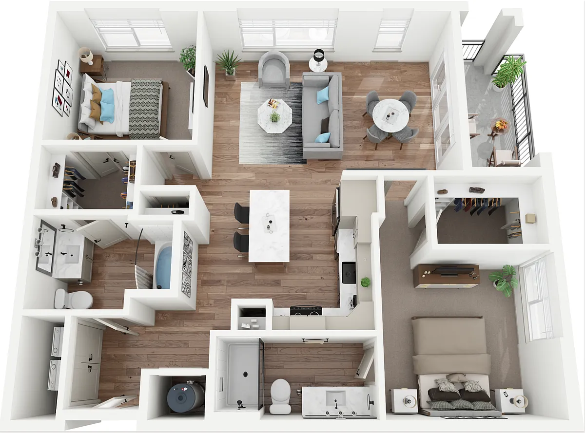 Floor plan B2