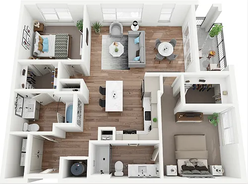 Floor plan B2