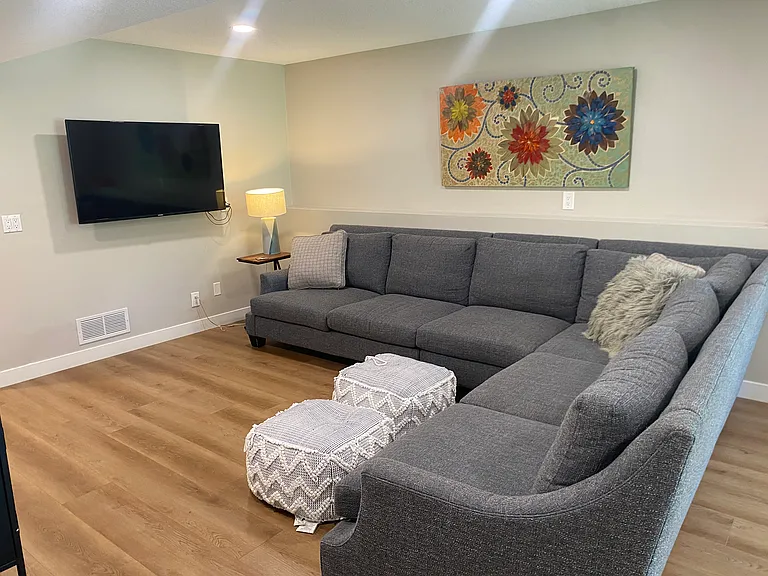 Large family room with room for everyone!