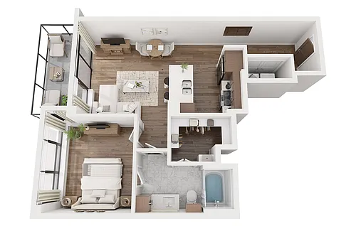 Floor plan B
