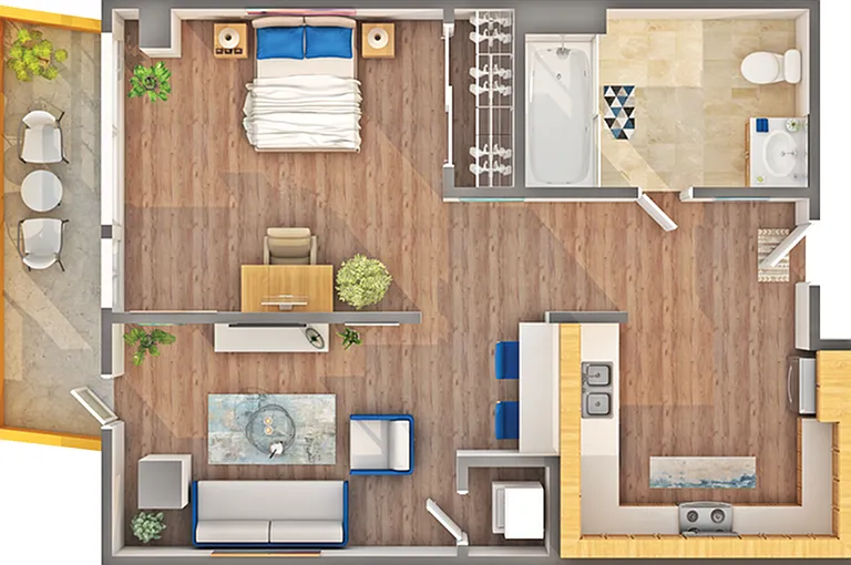 S7 Studio Floorplan S7 Studio Floorplan