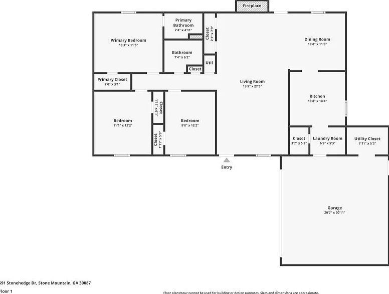 3 bed, 2.0 bath, 1400 sqft, $2,350 — Photo 2