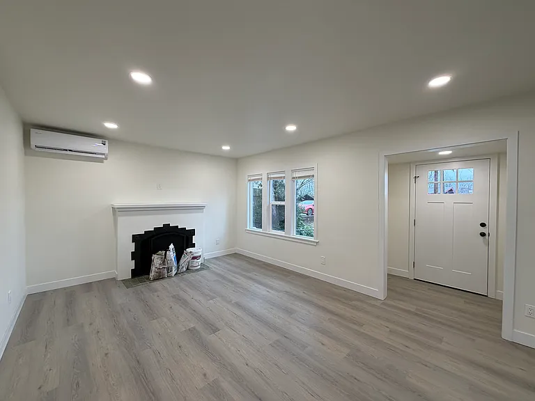 main floor - living room & entry