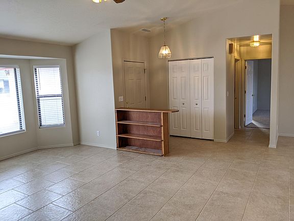 Living and entry areas