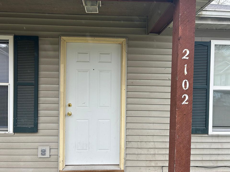 Front door of unit
