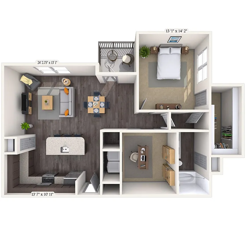 Floor plan Carleton