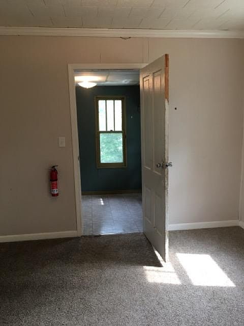 Dining room door open to the mudroom.
