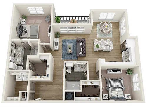 Floor plan B2