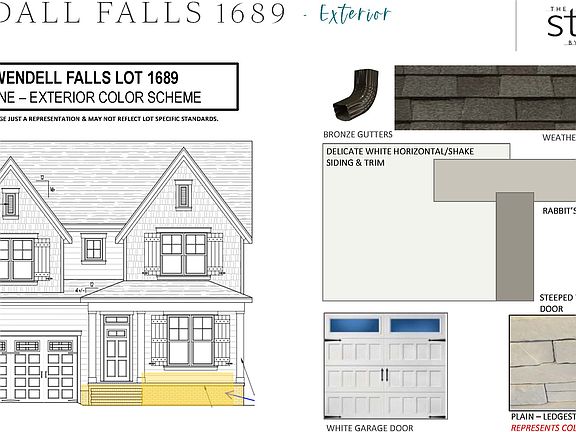 Exterior color selections