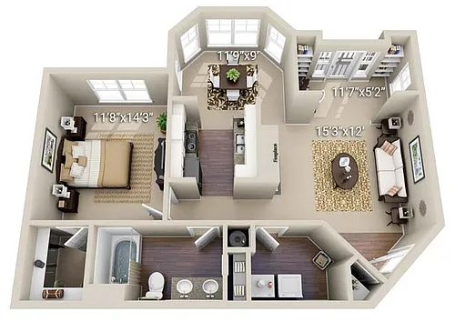Floor plan A2