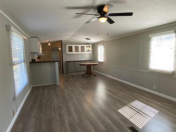 Open concept living, dining, kitchen area