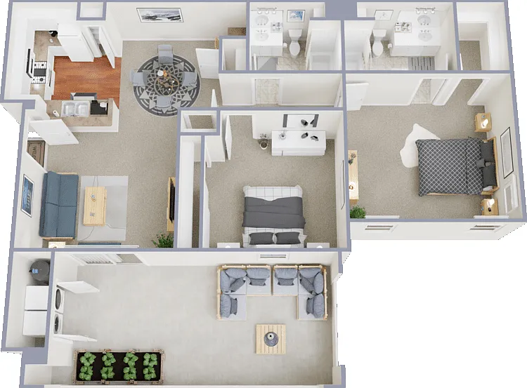 Plan 2 Floorplan Diagram