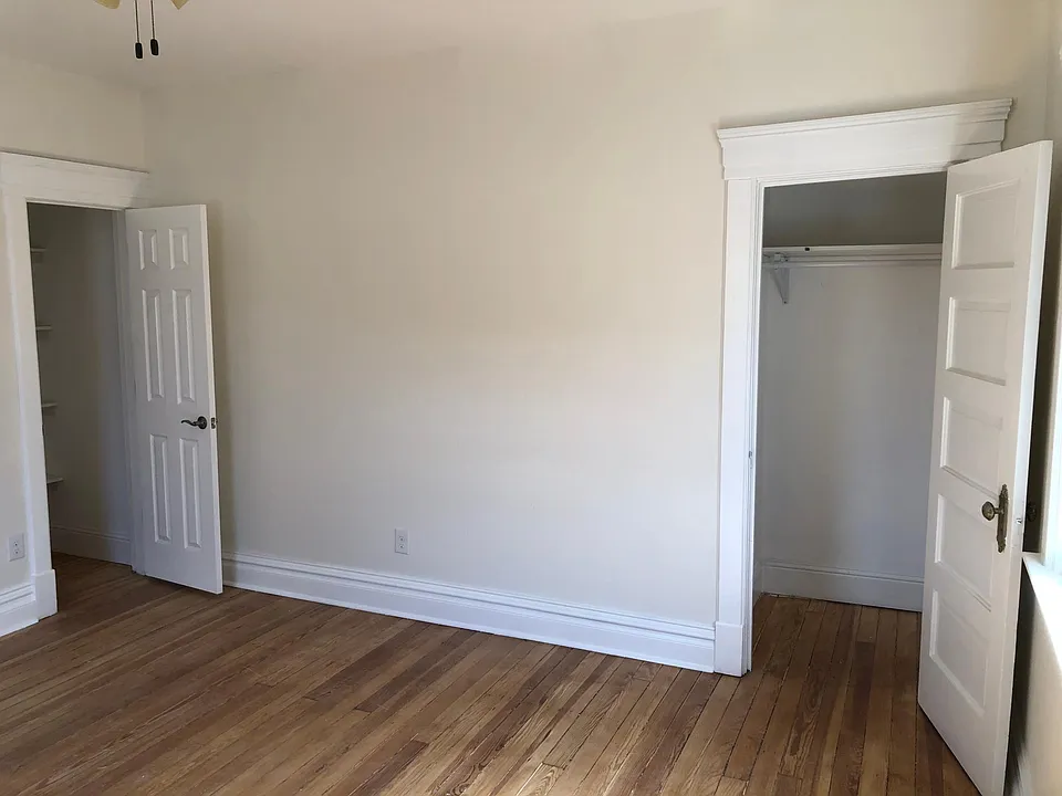 Bedroom - two closets
