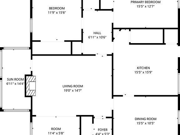 2D floor plan
