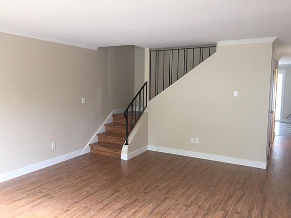 Family room and stairs to the second floor