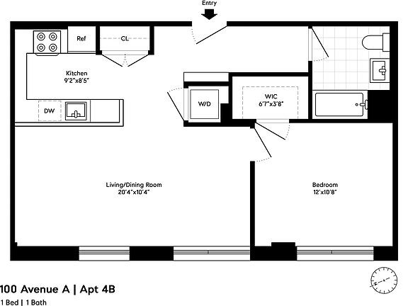 2nd image of 100 Avenue A #4B