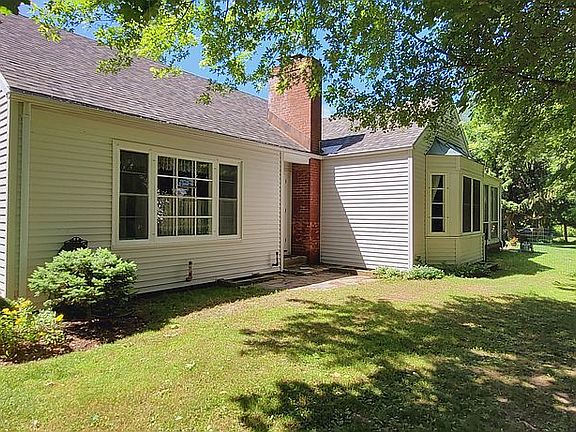 An outside entrance off the bedroom