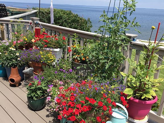 Deck garden
