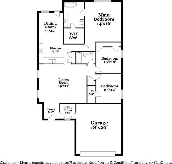3 bed, 2.0 bath, 1456 sqft, $2,015 — Photo 2