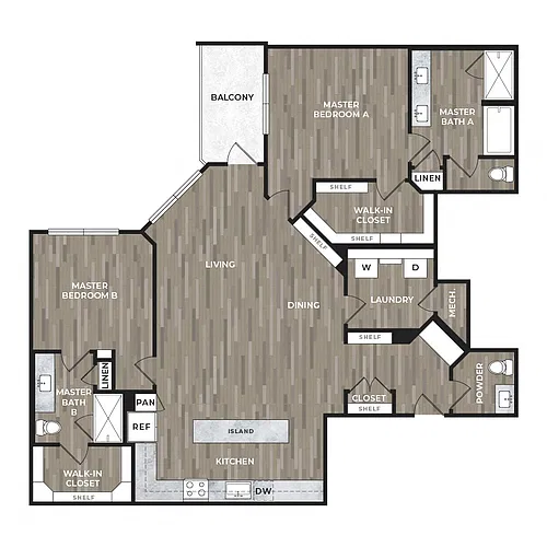 Floor plan B7