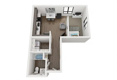 Floor plan Hickory