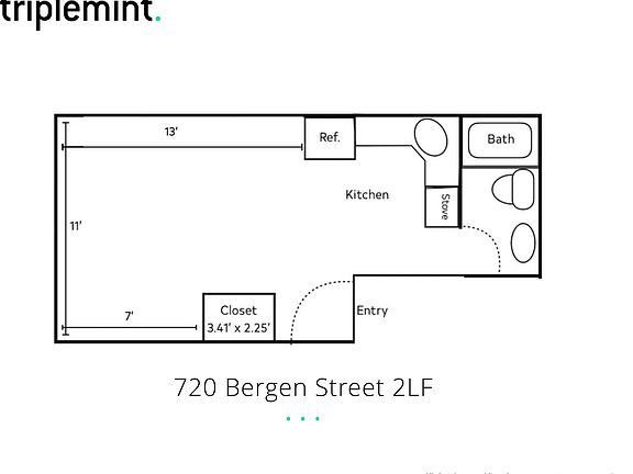 2nd image of 720 Bergen St APT 2LF
