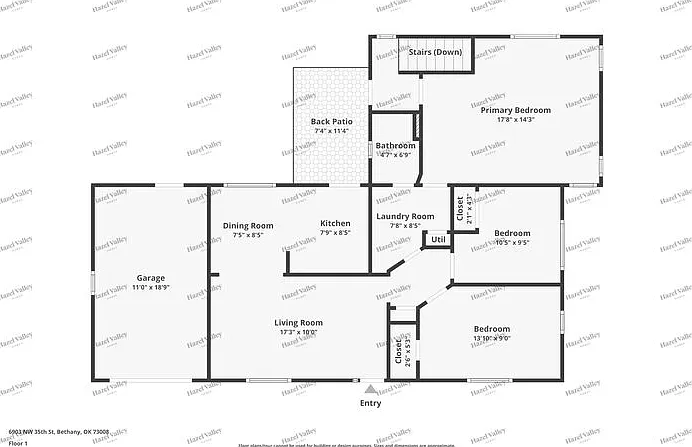 3 bed, 1.0 bath, 1148 sqft, $1,335 — Photo 2