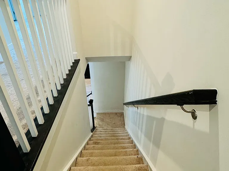 Stairs to second floor