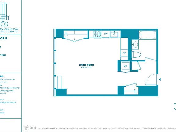 2nd image of 100 W 31st St APT 32E