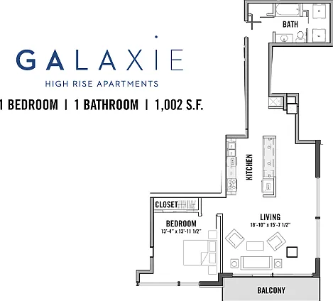Galaxie High Rise Apartments — Photo 87